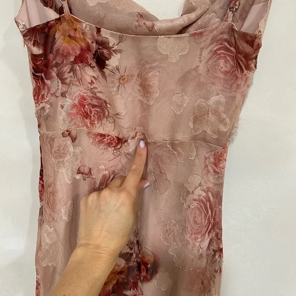 Petal & Pup Esmeralda Maxi Dress Pink Floral XS - Picture 7 of 10